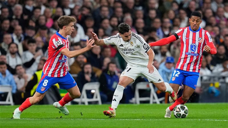 ريال مدريد يتفوق على أتلتيكو مدريد في ذهاب دور الـ16 بدوري الأبطال