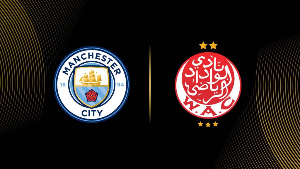 موعد مباراة الوداد ضد مانشستر سيتي في كأس العالم للأندية والقنوات الناقلة
