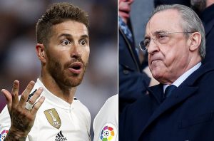 سيرجيو راموس يطلق أغنية جديدة يهاجم فيها فلورنتينو بيريز
