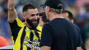 بنزيما وراء إقالة لوران بلان من تدريب الاتحاد السعودي