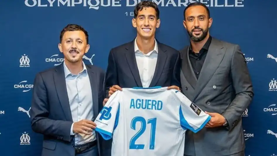أولمبيك مارسيليا يعلن تعاقده مع نايف أكرد