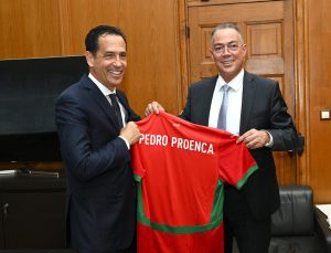 لقجع يستقبل رئيس الاتحاد البرتغالي ضمن التحضيرات المشتركة لمونديال 2030