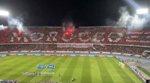 ألترا “السبوعة” تحضر تيفو ثلاثي الأبعاد تاريخي لمباراة المغرب والنيجر