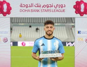 أمين زحزوح يتألق مع الوكرة ويحرز جائزة أفضل لاعب غشت 2025