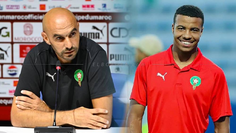 الركراكي يشيد بإيغامان: “عندما تمنح القميص له فإنه يجيبك”