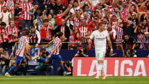 أتلتيكو مدريد يسحق ريال مدريد بخماسية تاريخية في الديربي