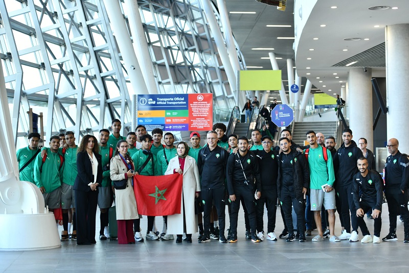 بعثة منتخب الشباب تصل إلى تشيلي استعدادًا لكأس العالم تحت 20 سنة