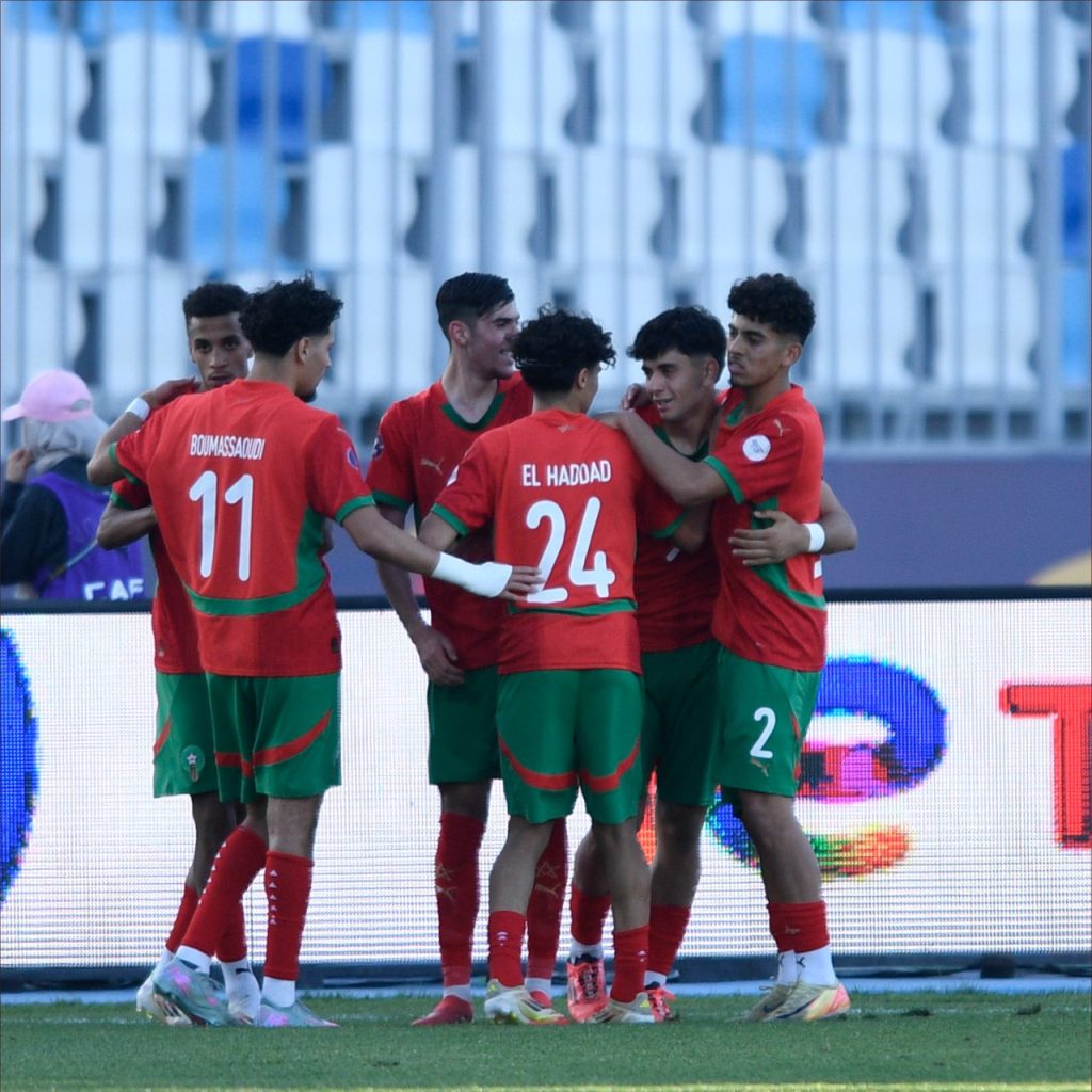 التشكيلة الرسمية لمنتخب المغرب U20 في مواجهة إسبانيا