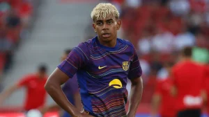 لامين يامال يغيب عن مواجهة برشلونة ونيوكاسل في دوري الأبطال