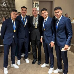 الجيش الملكي يحتفي بلاعبيه المتوجين بكأس العالم للشباب