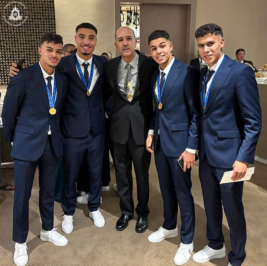 الجيش الملكي يحتفي بلاعبيه المتوجين بكأس العالم للشباب