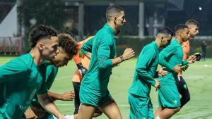 المنتخب المغربي يواصل تحضيراته لمواجهة البحرين الودية