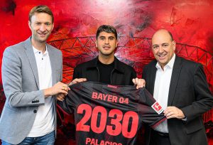 باير ليفركوزن يُمدد عقد نجمه الأرجنتيني إيزيكويل بالاسيوس حتى 2030