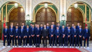 لاعـبو المنتخب المغربي للشباب: فخورون بالاستقبال الملكي