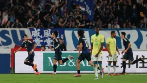 اليابان تفاجئ البرازيل بفوز تاريخي 3-2