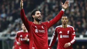 ليفربول يستعيد بريقه بخماسية أمام فرانكفورت في دوري الأبطال