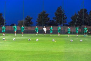 المنتخب الوطني المغربي يبدأ التحضير لمواجهة الكونغو