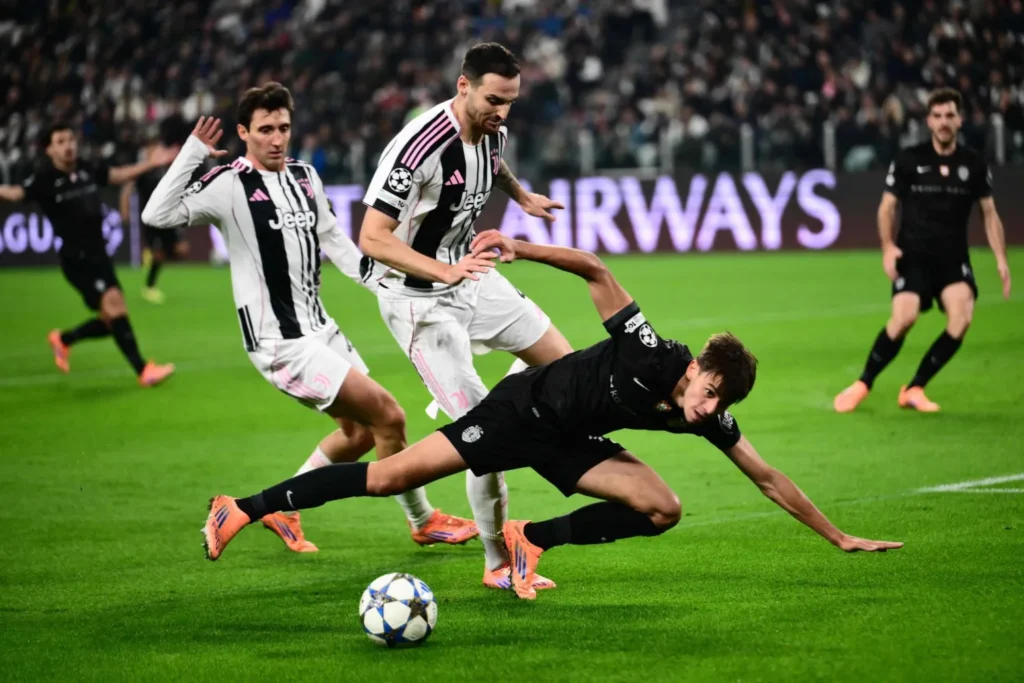 تعادل مثير في تورينو: يوفنتوس لا يزال بلا فوز في دوري الأبطال