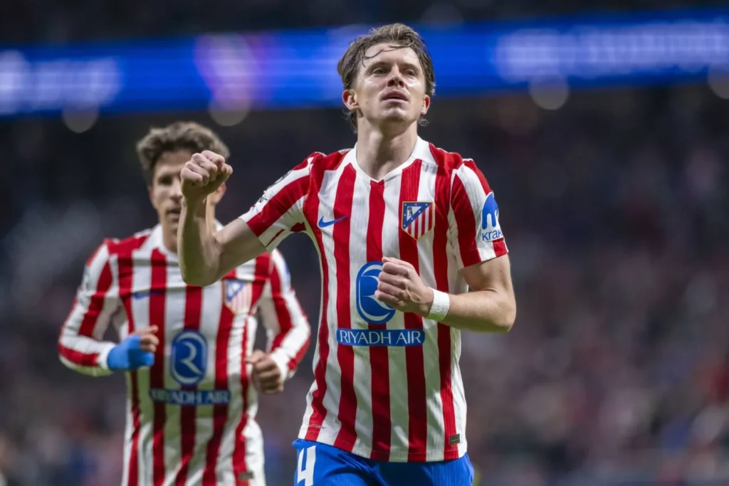 أتليتيكو مدريد يحسم مواجهة أونيون سان جيلواز في دوري الأبطال