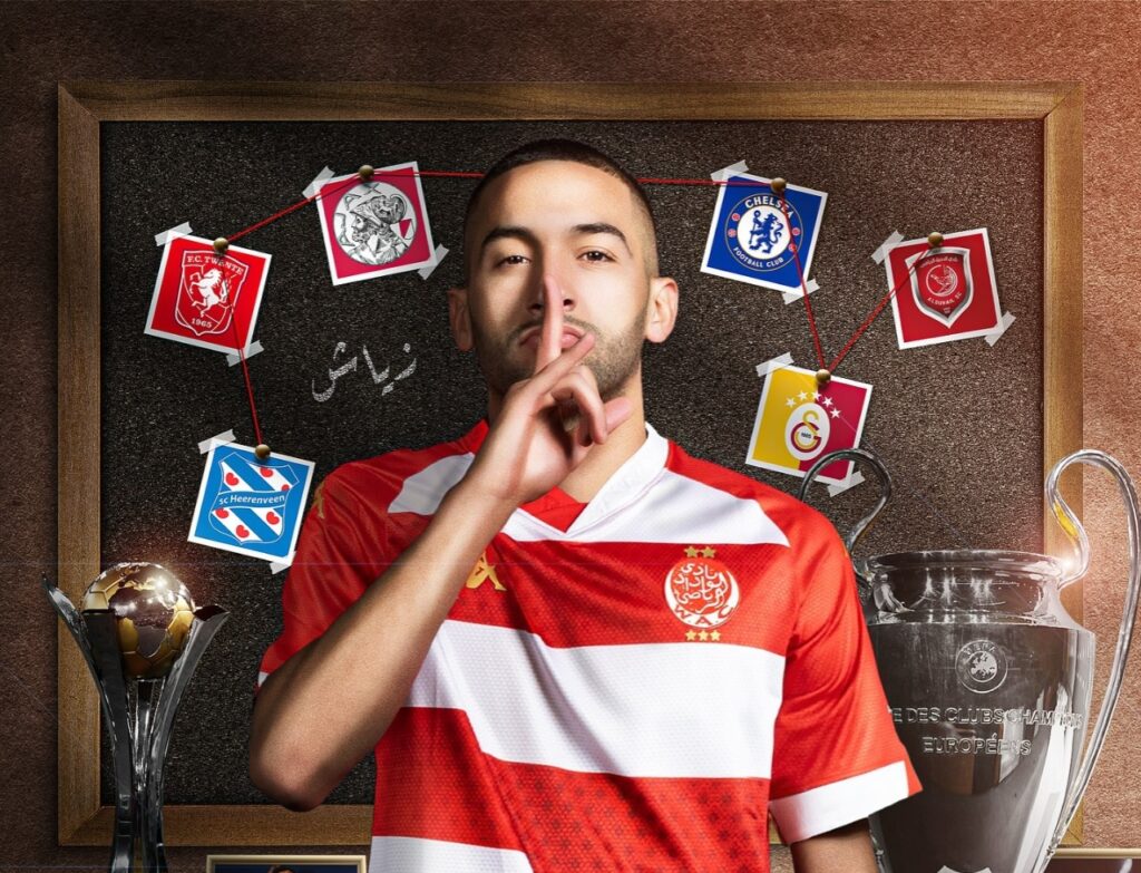 الركراكي يشيد بتجربة زياش الجديدة ويُثني على عودة نجوم المنتخب إلى البطولة