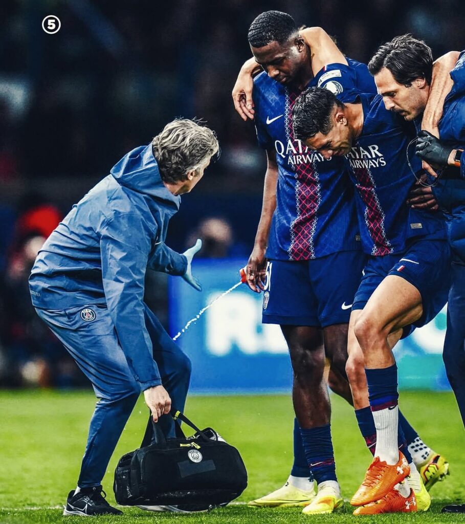 مدرب باريس سان ديرمان لويس إنريكي يعلق على إصابة حكيمي