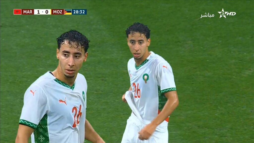 أنس صلاح الدين يتألق في ظهوره الأول مع المنتخب المغربي