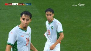 أنس صلاح الدين يتألق في ظهوره الأول مع المنتخب المغربي