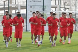 أشبال الأطلس يواصلون استعداداتهم بحماس كبير لمواجهة الولايات المتحدة في مونديال الناشئين
