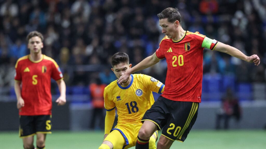 كازاخستان تؤجل تأهل بلجيكا لكأس العالم