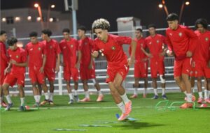 المنتخب المغربي يختتم تحضيراته لمواجهة مالي في مونديال الناشئين
