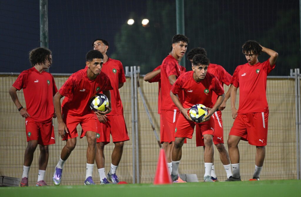 لاعبو المنتخب المغربي لأقل من 17 سنة يؤكدون جاهزيتهم لكأس العالم