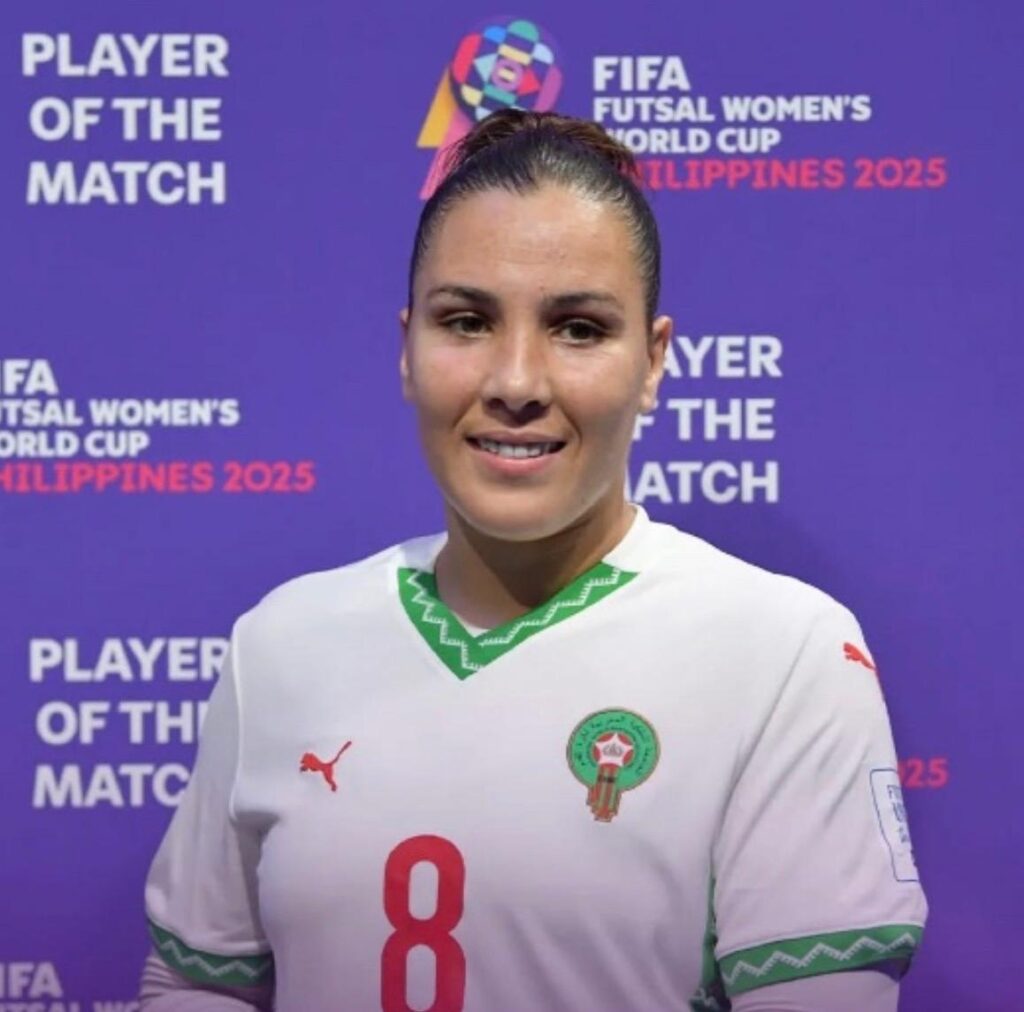 مريم حجري تتوج أفضل لاعبة في لقاء المغرب والفلبين