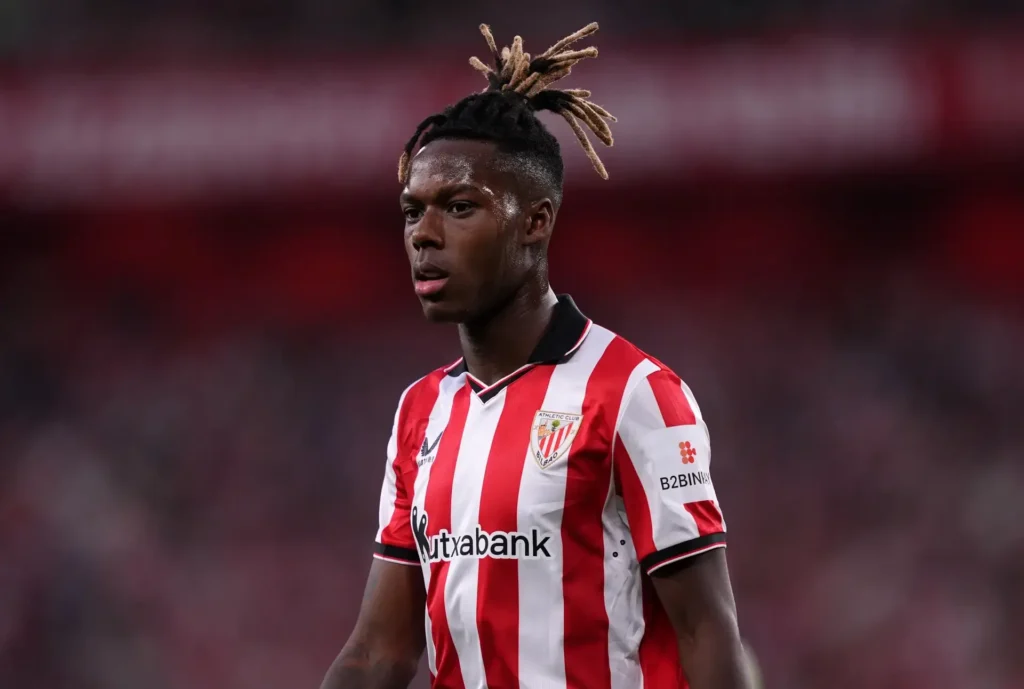 جماهير برشلونة (تنتقم) من نيكو ويليامز خلال مواجهة أتلتيك بلباو