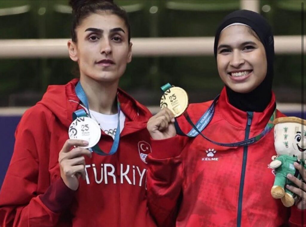 أمينة الدحاوي تمنح المغرب ذهبية جديدة في ألعاب التضامن الإسلامي