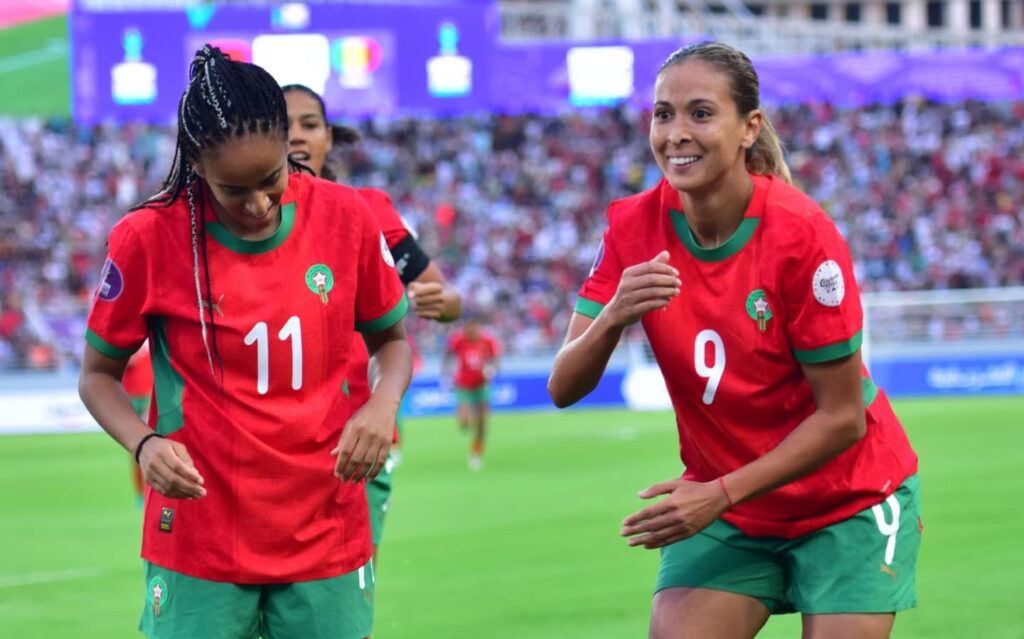نجمة المغرب في السعودية تسجل مرتين وتثبت حضورها في الدوري النسوي