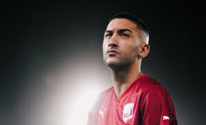 حكيم زياش يعبر عن فخره بمغربية الصحراء ويدعو للاحتفال حكيم زياش يعبر عن فخره بمغربية الصحراء ويدعو للاحتفال