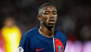 ديمبلي يشعر بالإحباط بسبب قلة اللعب في باريس سان جيرمان