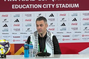 مدرب فلسطين يكشف موقفه من مواجهة المغرب أو السعودية