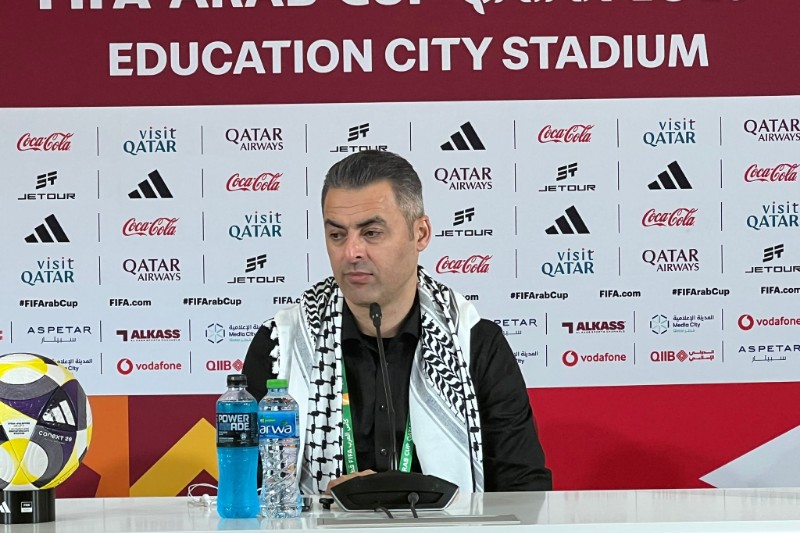مدرب فلسطين يكشف موقفه من مواجهة المغرب أو السعودية