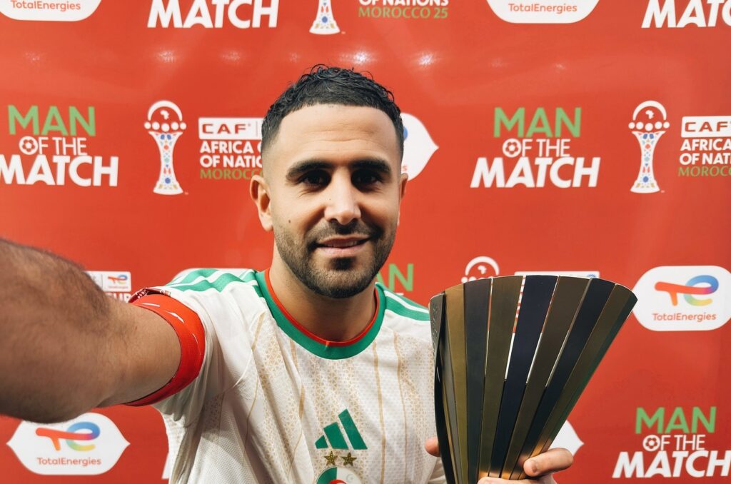 محرز يسجل أسرع هدف ويحطم رقمًا قياسيًا في أمم أفريقيا