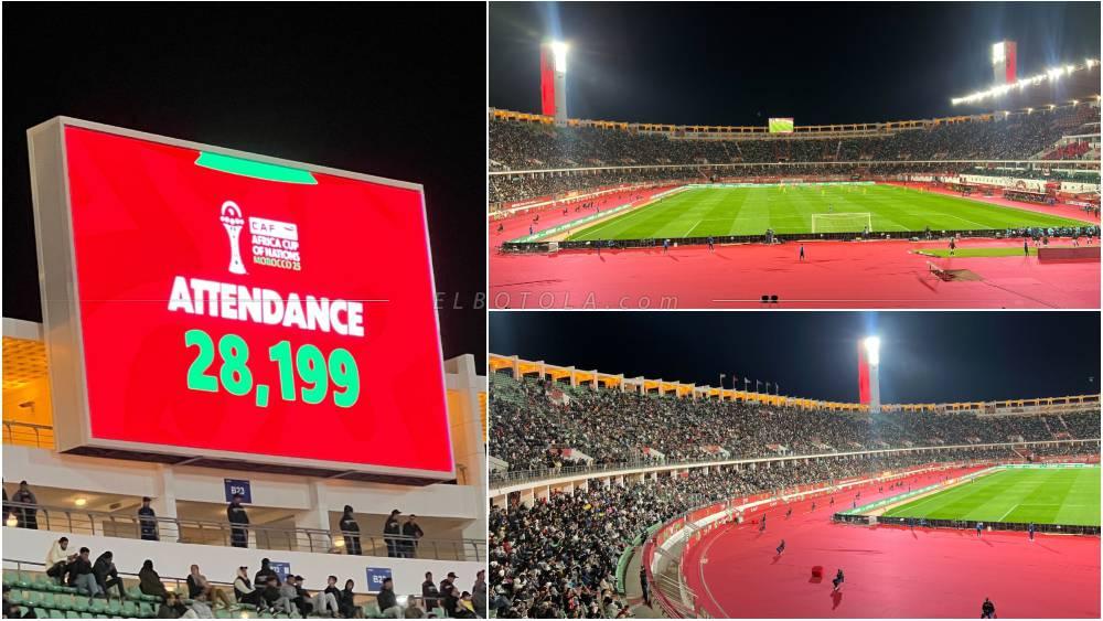 ملعب أكادير يستقبل 28 ألف متفرج بمباراة مصر وزيمبابوي