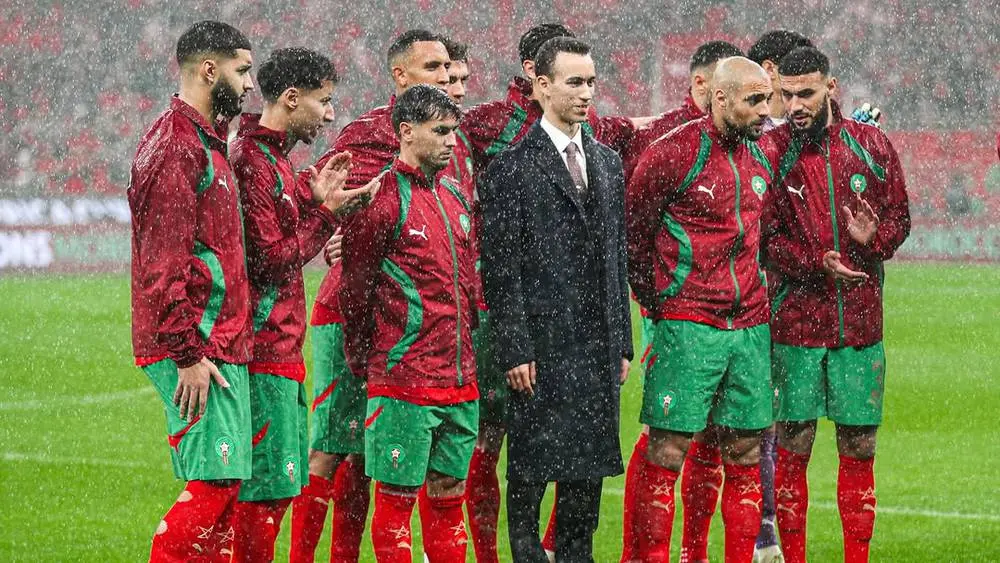 إبراهيم دياز ينشر صورة "حلم واحد.. وطن واحد" مع المنتخب.