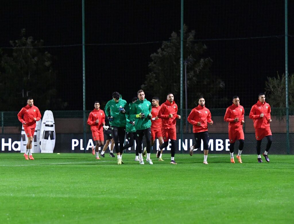 المغرب ينهي استعداداته لمواجهة الأردن بنهائي كأس العرب