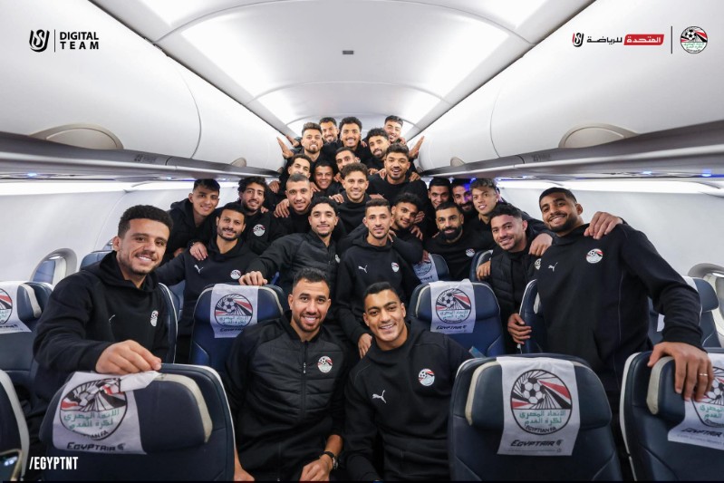 بعثة منتخب مصر تغادر إلى المغرب استعدادًا لأمم إفريقيا 2025
