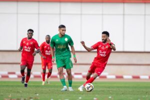 الهزيمة تحاصر الرجاء في أول اختبار ودي أمام الوحدة السعودي