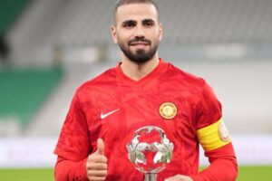 أسامة طنان يسجل هدفًا عالميًا لأم صلال على طريقة نهائي العرب