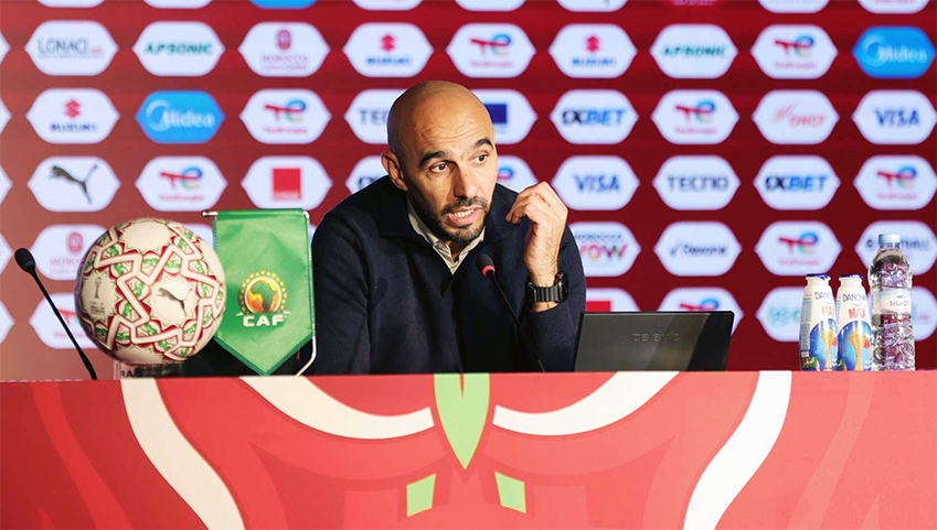 الركراكي: اختيار لاعبي المغرب لمواجهة مالي يعتمد على التكتيك