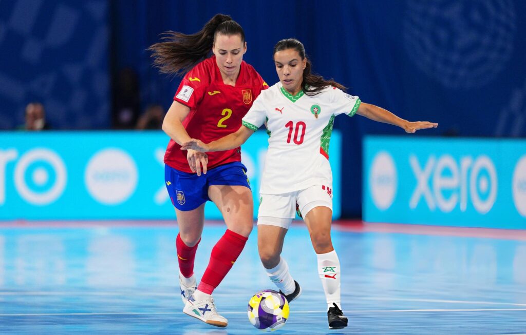 المنتخب المغربي النسوي ينهزم أمام إسبانيا في ربع نهائي مونديال الفوتسال