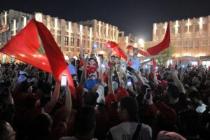 جالية بروكسل تساند المنتخب المغربي في "كان 2025"