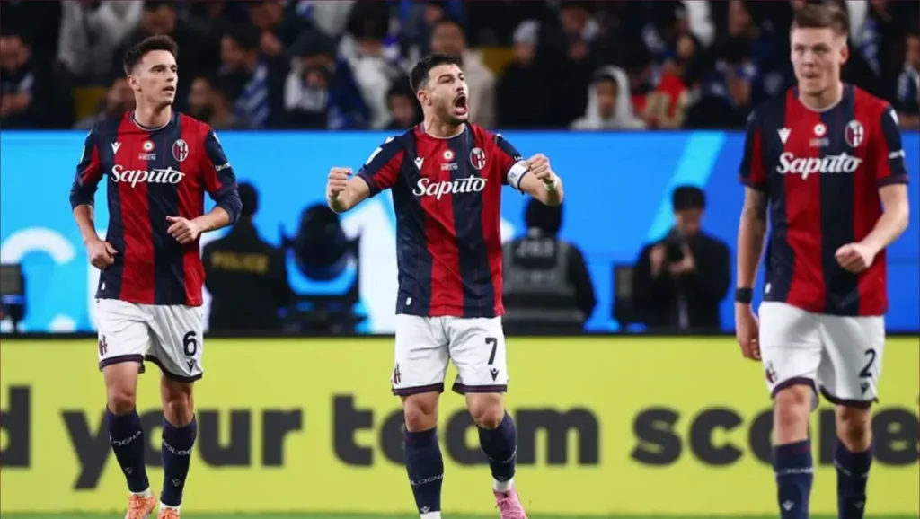 بولونيا يتأهل لنهائي السوبر الإيطالي بعد الفوز على إنتر